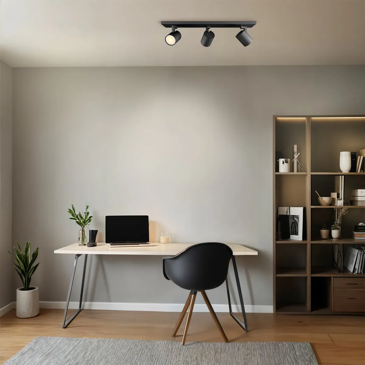 Philips Runner 3-lichts Opbouwspot - Zwart - afbeelding 6 van 6