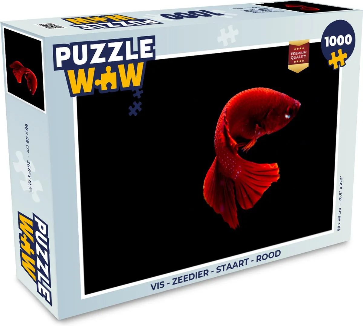 PuzzleWow Vis Zeedier Legpuzzel 1000 Stuks