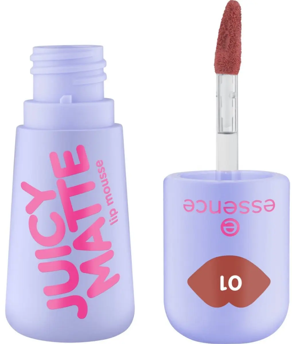 Essence Juicy Matte Lippenstift Mousse 01 Maple Rouge