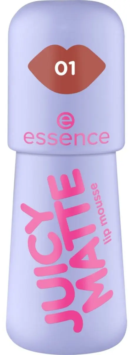 Essence Juicy Matte Lippenstift Mousse 01 Maple Rouge - 2.7ml - afbeelding 2 van 4
