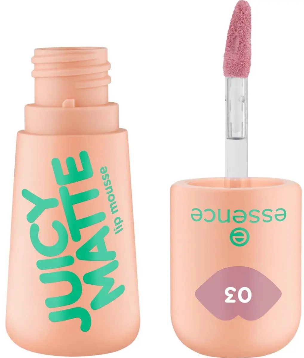 Essence Juicy Matte Lippenstift Mousse 03 Nude Pink