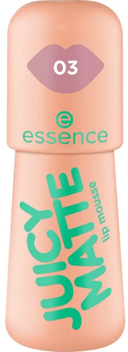 Essence Juicy Matte Lippenstift Mousse 03 Nude Pink - afbeelding 2 van 4