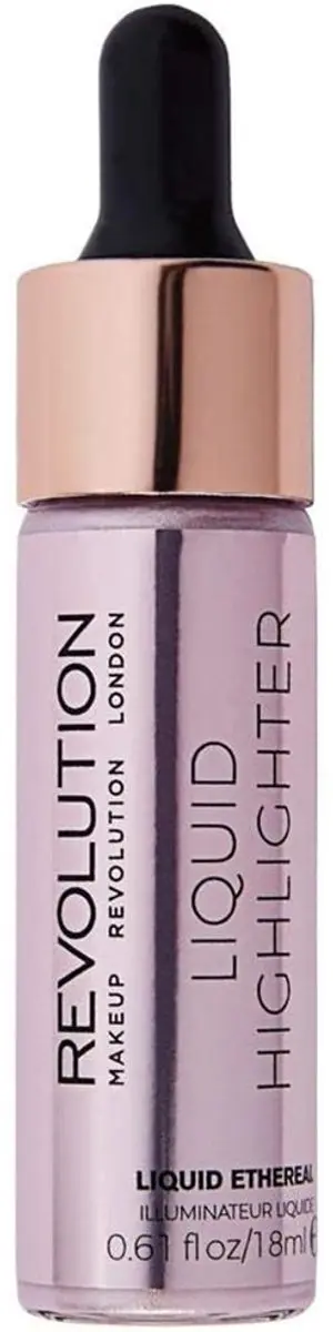Makeup Revolution Vloeibare Highlighter Ethereal 18ml - afbeelding 3 van 3