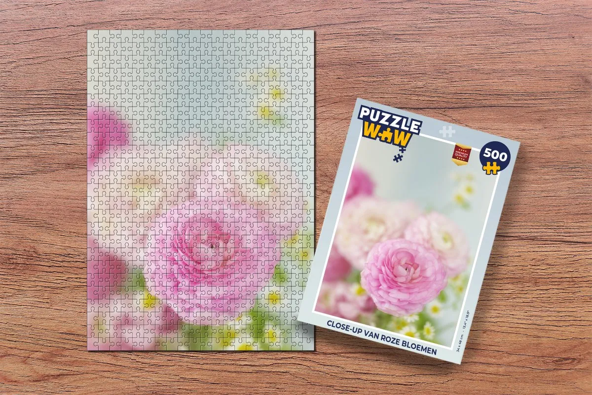 PuzzleWow Legpuzzel 500 Stuks - Multicolor