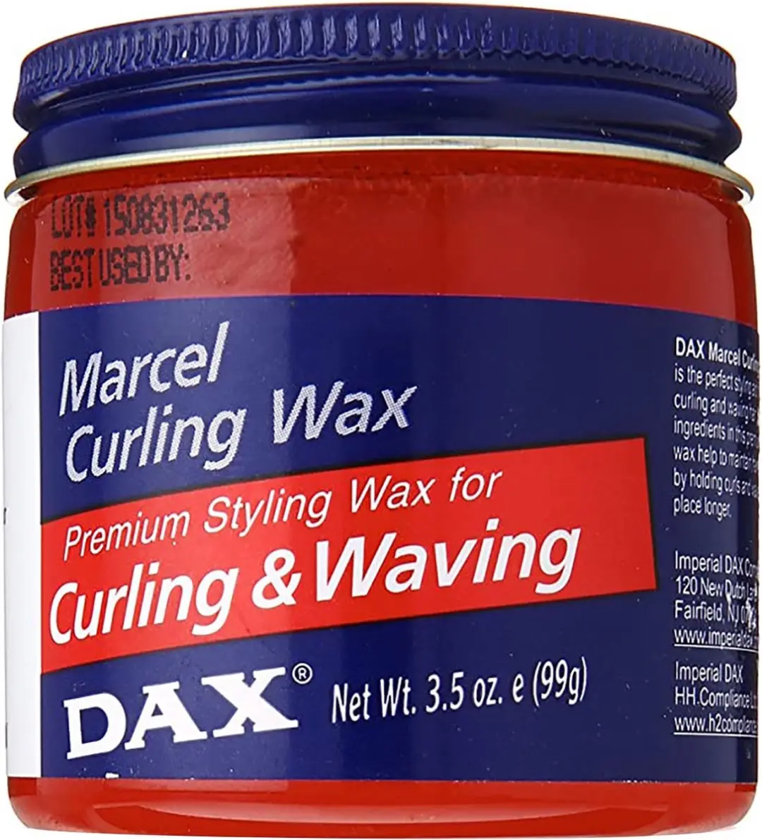 Dax Marcel Curling W ax 3.5oz.