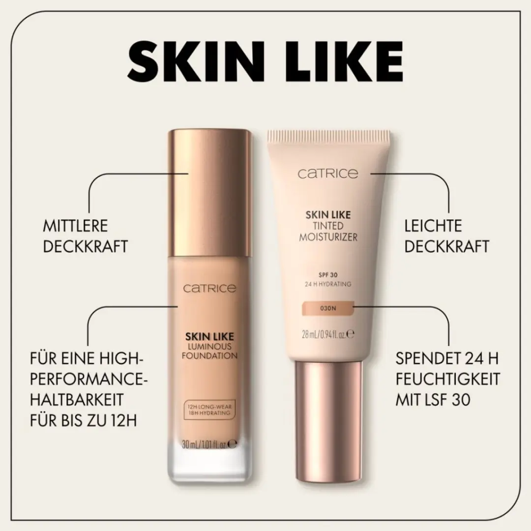 Catrice Skin Like Luminous Foundation 007N - 30ml