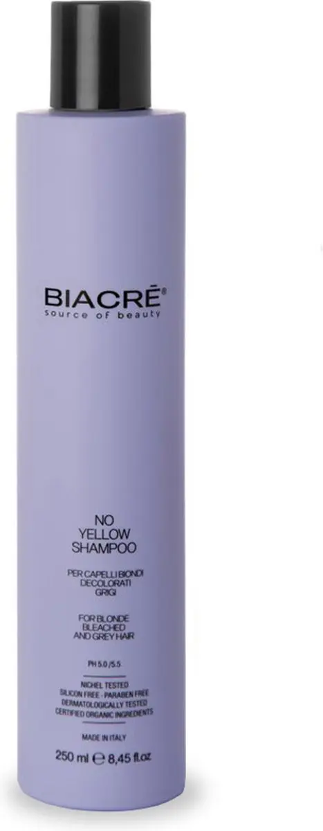 Biacre No Yellow Shampoo 250ml