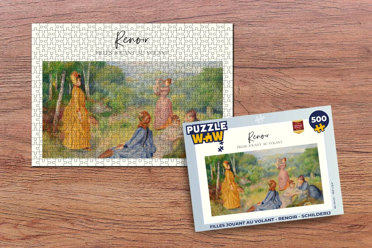 PuzzleWow Renoir Legpuzzel 500 Stuks - Multicolor