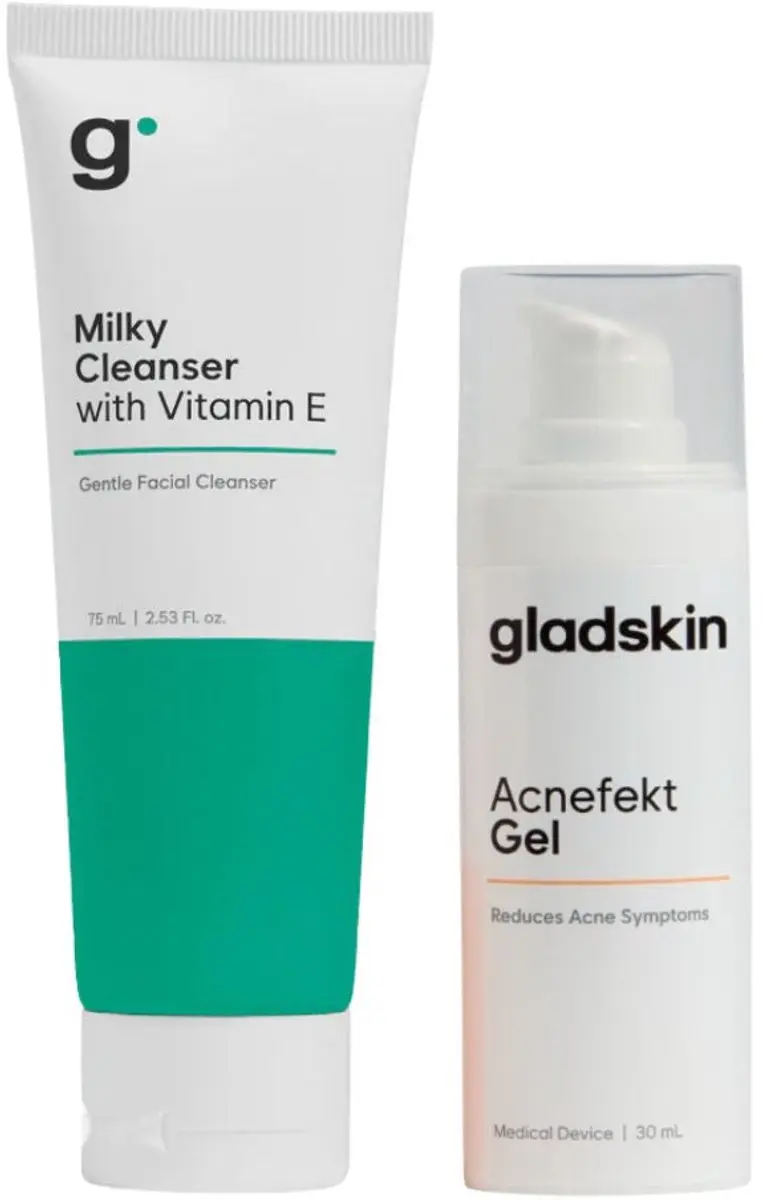 Gladskin Acnefekt Face Care Set 105ml - 2 Stuks