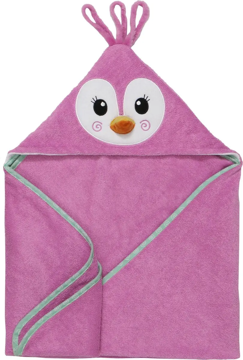 Zoocchini baby badcape 100% katoen