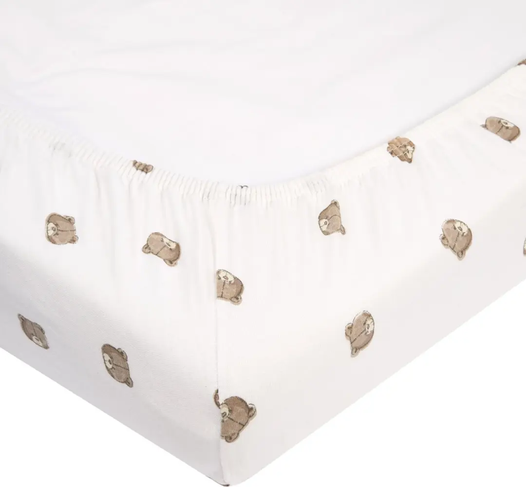 Meyco Baby Bear Hoeslaken Junior Bed Multicolour 70x140/150cm - afbeelding 2 van 6