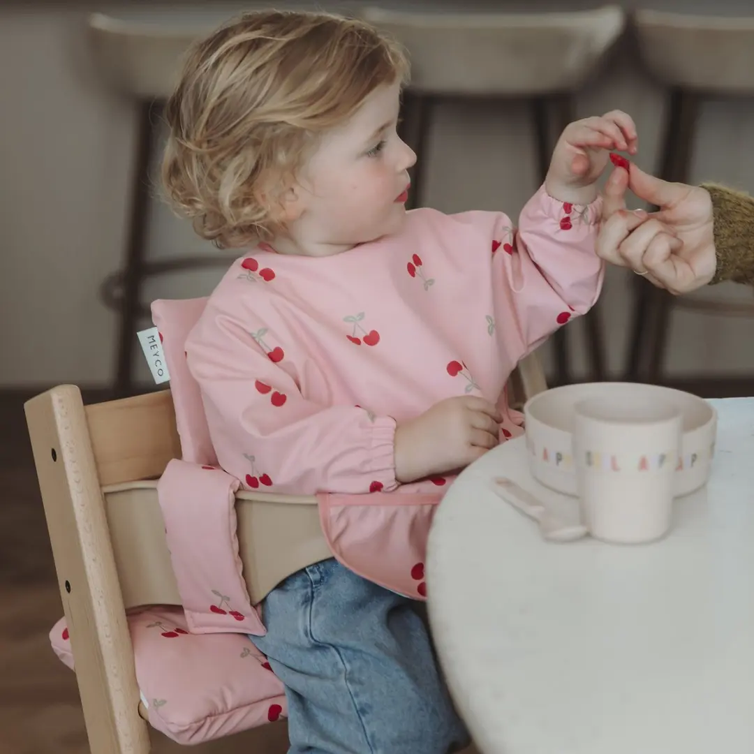 Meyco Baby Cherry Stoelverkleiner Meegroei - Soft Rose - afbeelding 3 van 6