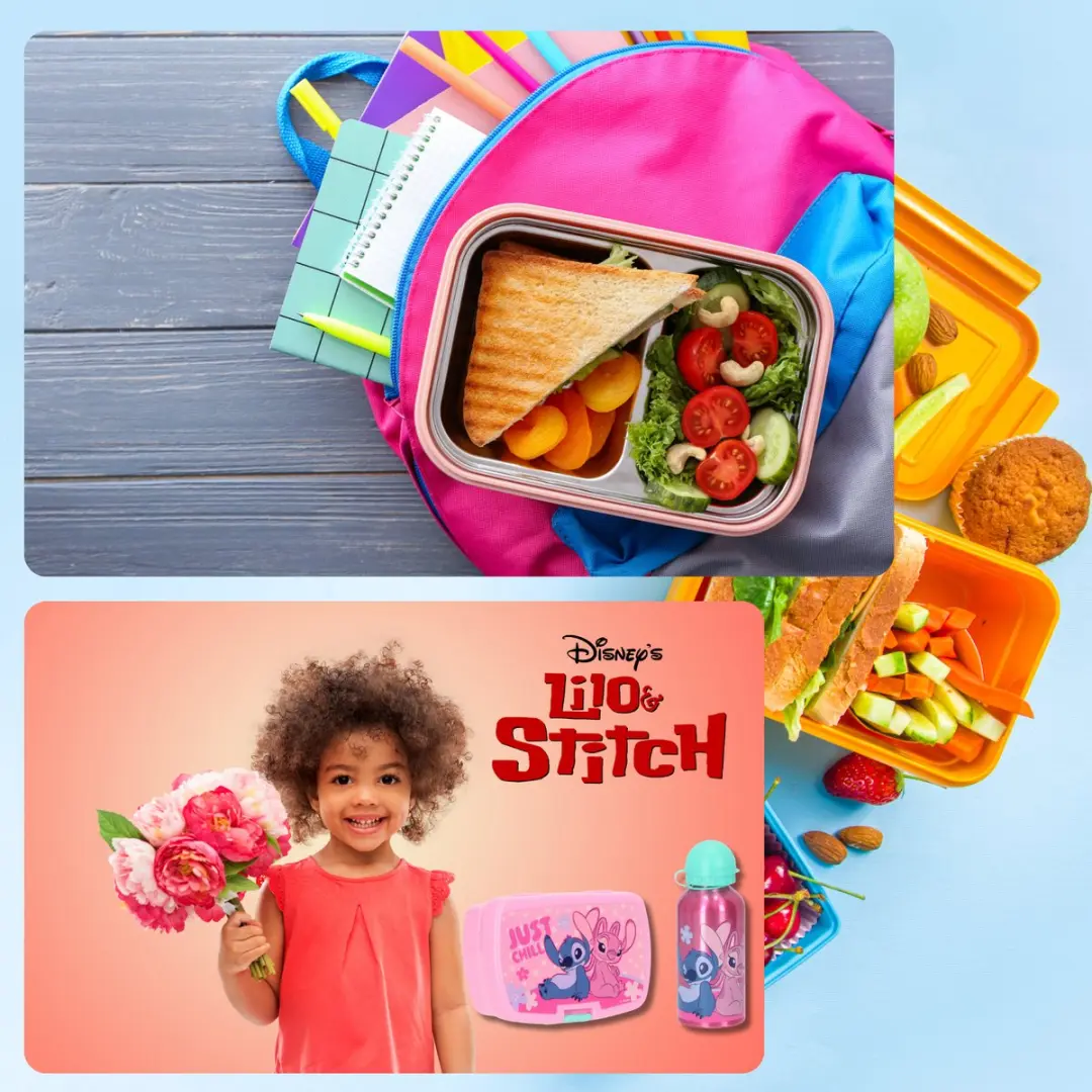 Lilo & Stitch Lunchset - Multi Colour - afbeelding 6 van 6