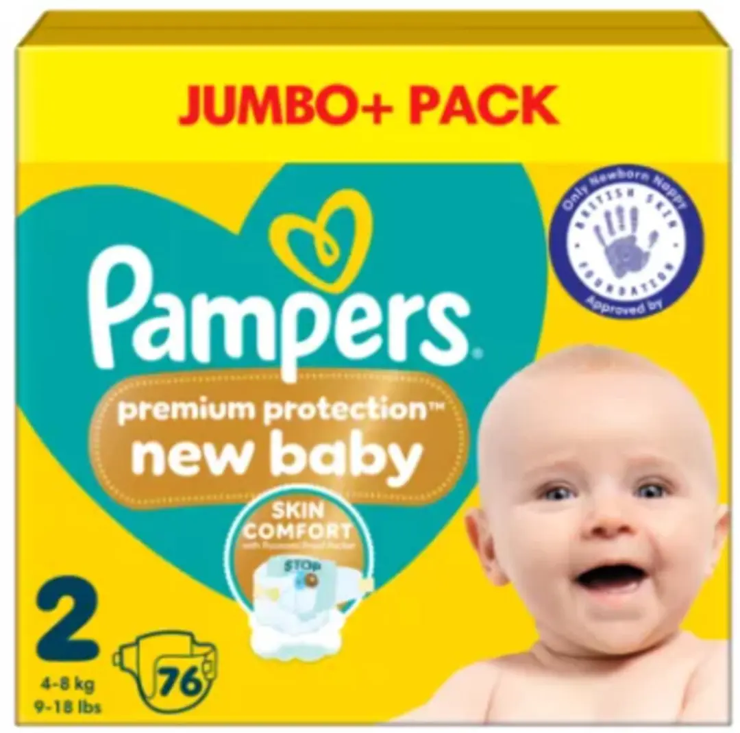 Pampers Premium Protection Luiers Maat 2 (4-8 kg)