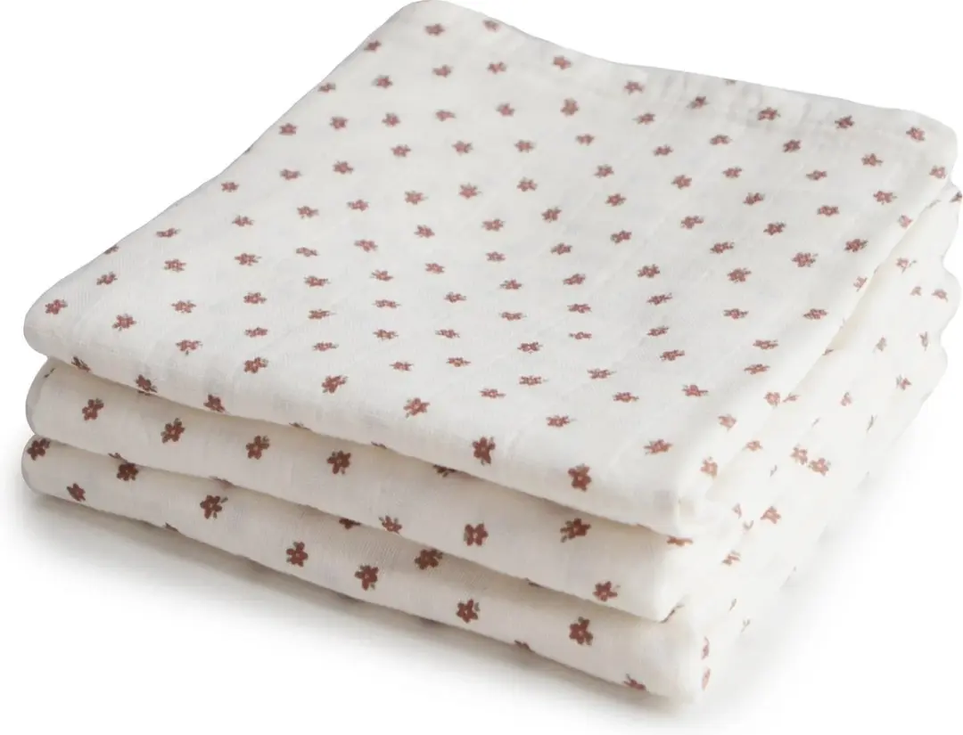 Mushie Hydrofiele Doeken (set van 3)