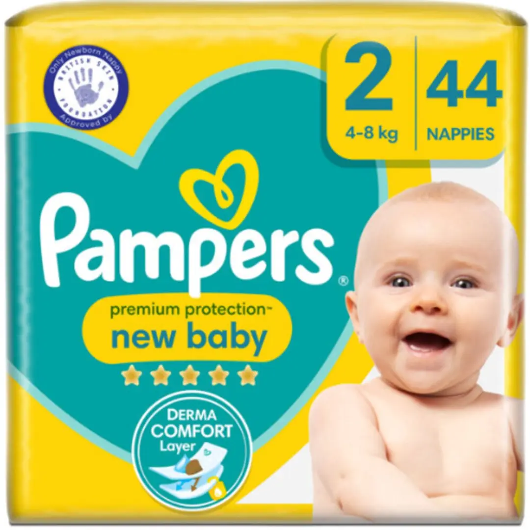 Pampers Premium Protection Luiers Maat 2 (4-8kg) 44 stuks