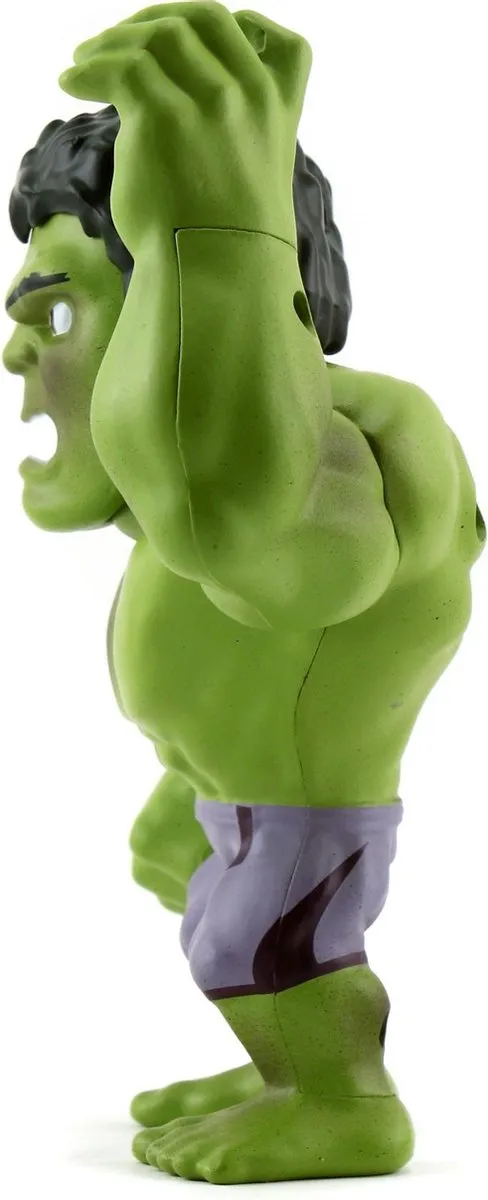 Marvel Hulk Die-cast Speelfiguur 15cm - MPN 253223004 - Groen/Paars - afbeelding 6 van 6