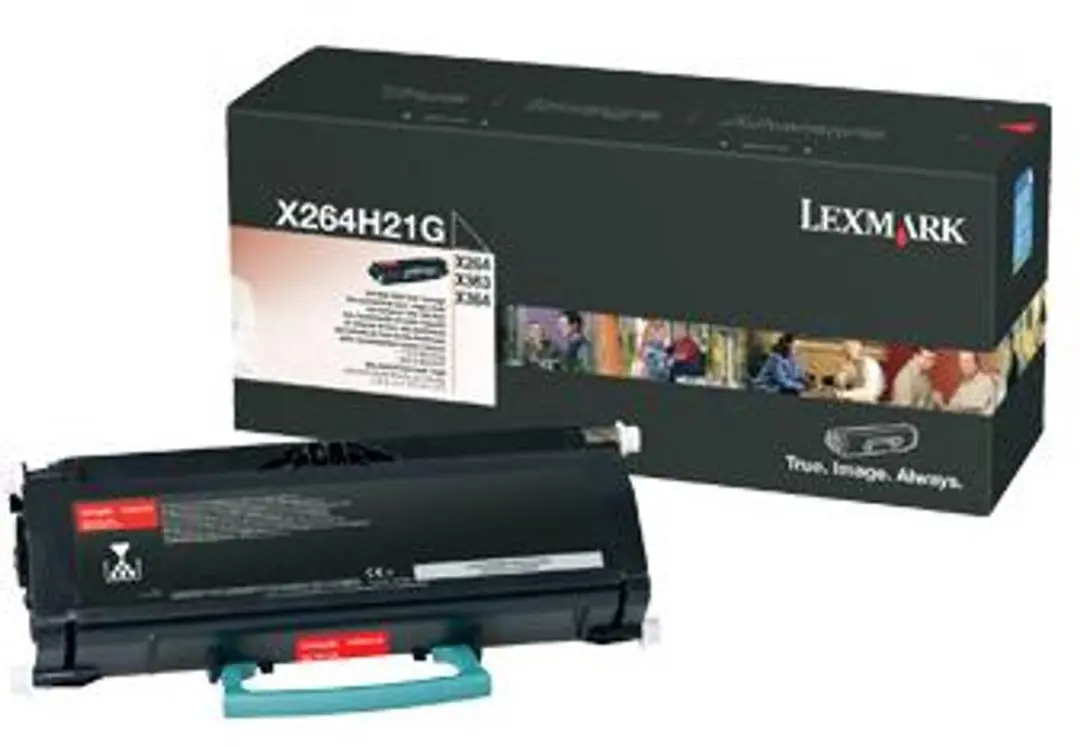 Lexmark X264H21G Tonercartridge Zwart