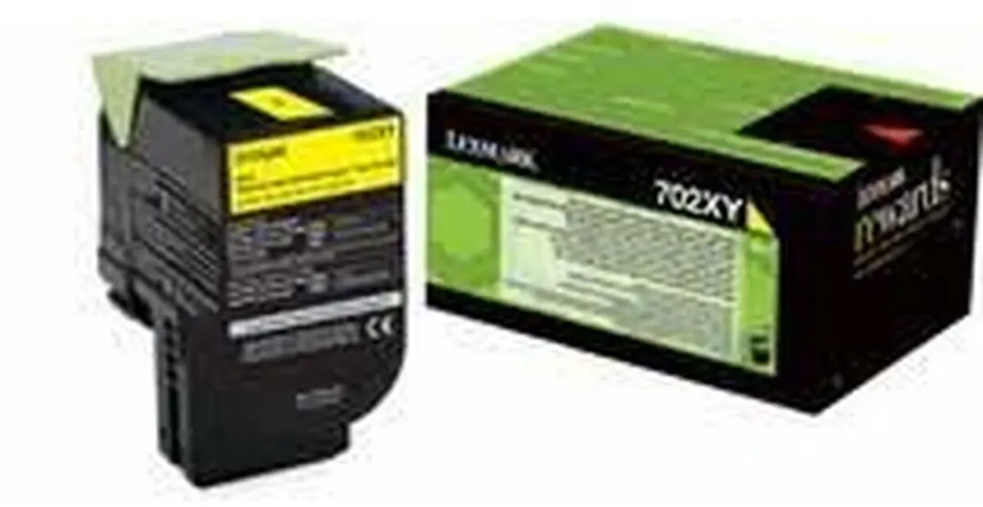 Lexmark 702XY R Tonercartridge Geel