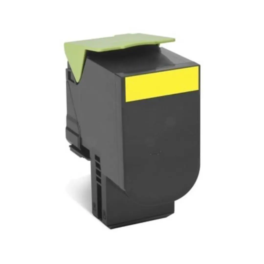 Lexmark 702XY R Tonercartridge Geel - 4000 pagina's - afbeelding 2 van 4