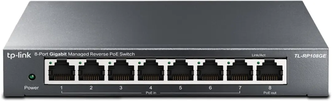 TP-Link Omada TL-RP108GE Managed Switch 8x PoE