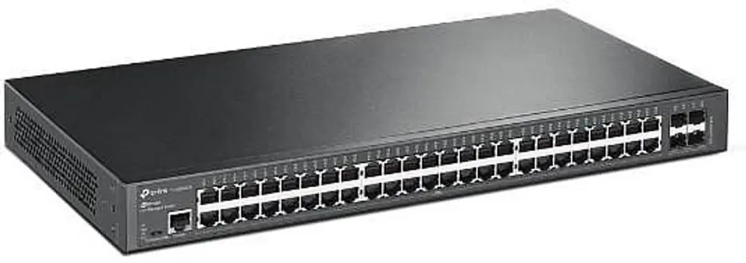 TP-Link Omada SG3452X Managed Switch 48x Gigabit - 176 Gbps - Zwart - afbeelding 2 van 2