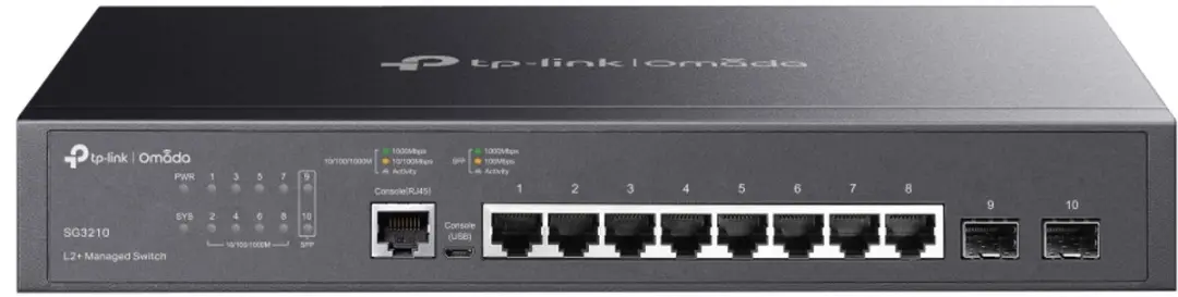 TP-Link Omada SG3210 Managed Switch 8x Gigabit