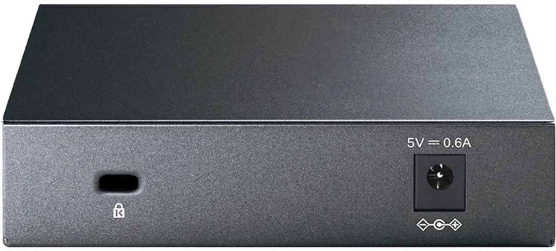 TP-Link TL-SG105S V2 5-Poorts Gigabit Switch - Zwart - afbeelding 2 van 4