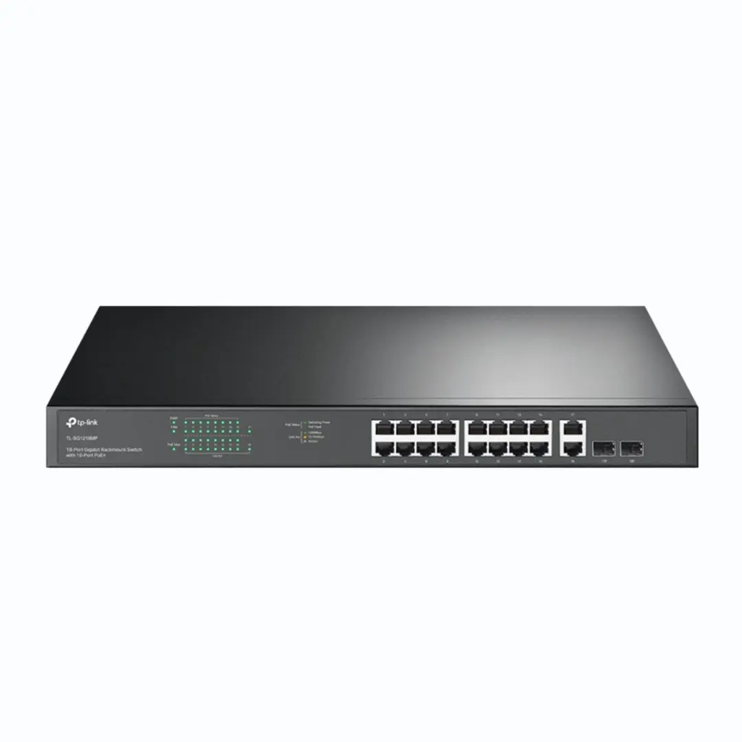 TP-Link TL-SG1218MP netwerk-switch Unmanaged Gigabit Ethernet (10/100/1000) Powe