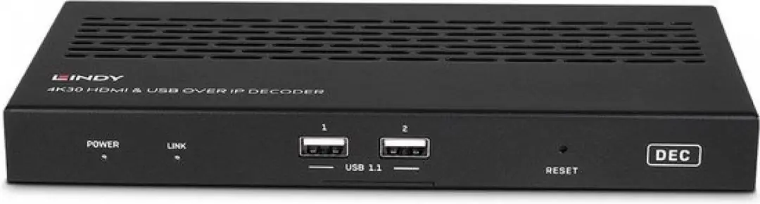 Lindy 38397 AV-Receiver - Zwart - afbeelding 2 van 4