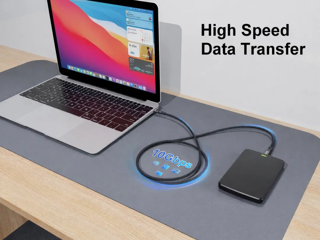 Equip 119464 USB 3.2 Gen 2 Kabel 7,5m USB-C 10Gbit/s 60W - Zwart - afbeelding 3 van 6