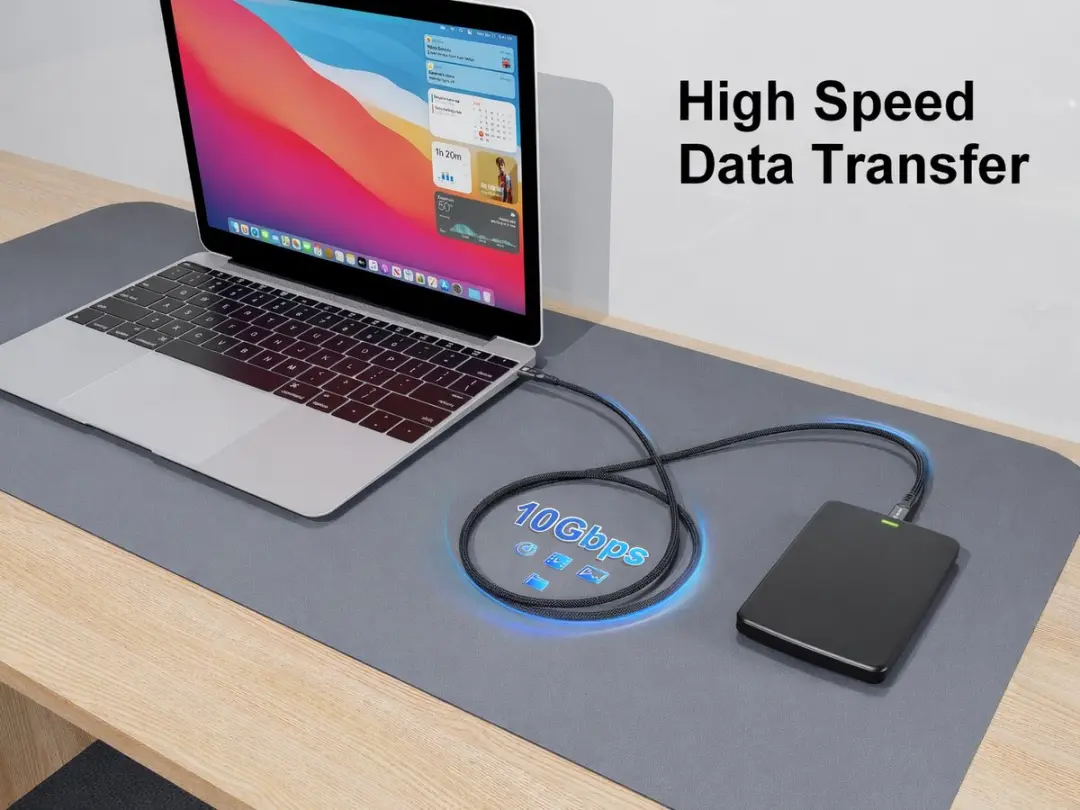 Equip 119467 USB 3.2 Gen 2 Kabel - 7,5m - USB-C - 10Gbit/s - 60W - Zwart - afbeelding 2 van 6