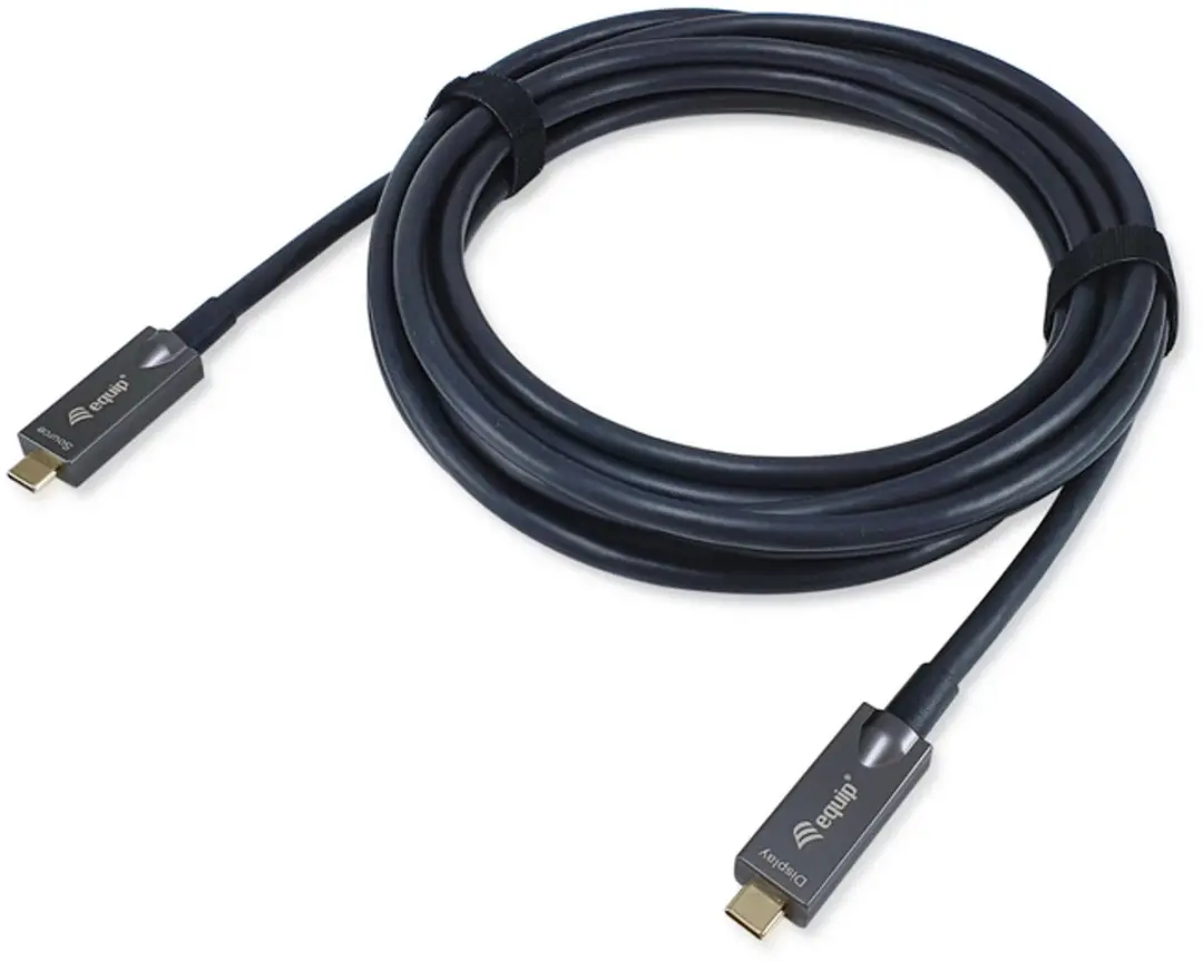 Equip 119467 USB 3.2 Gen 2 Kabel - 7,5m - USB-C - 10Gbit/s - 60W - Zwart - afbeelding 3 van 6