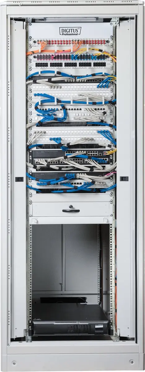 Digitus DN-19 42U Vrijstaand Rack 8/10-1 - Grijs