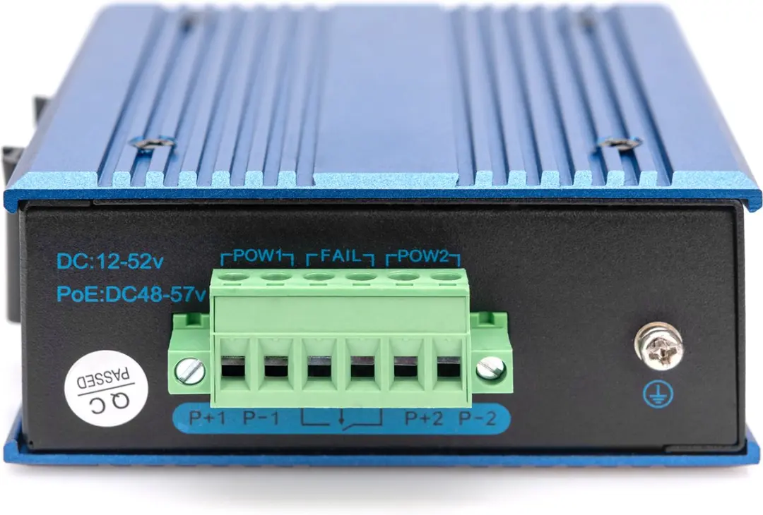 Digitus DN-651130 Switch 4-Port 10/100 - Blauw