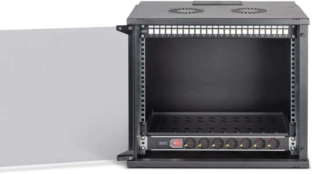 Digitus DN-49205-SET Wandrek 9U - Zwart