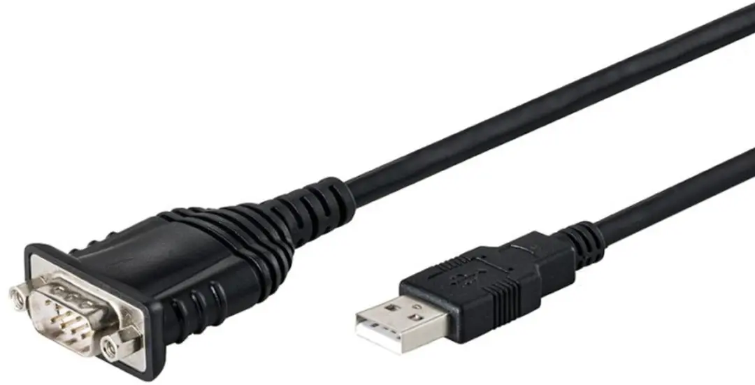 Digitus USB-A naar RS232 Adapterkabel 1,8m - Zwart - afbeelding 5 van 5