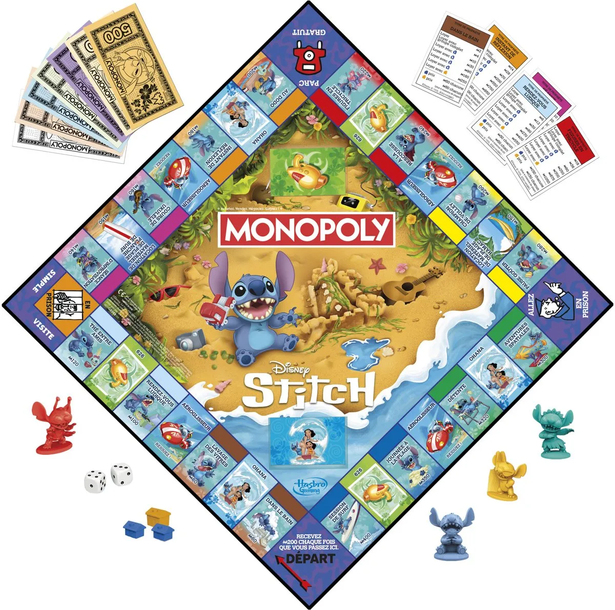 Monopoly Disney Stitch Bordspel - 2-4 Spelers - G0388