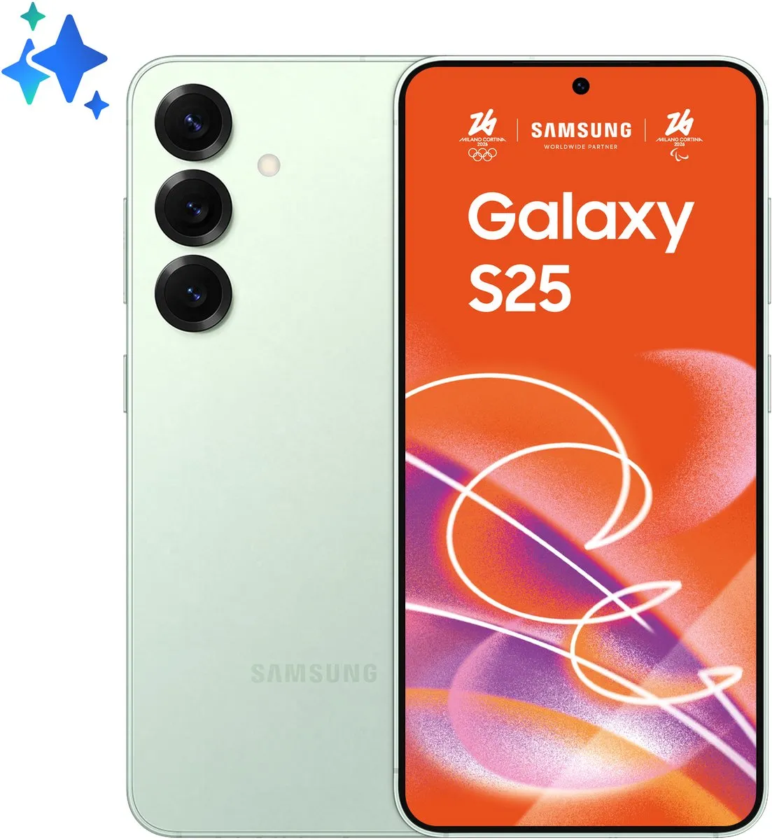 Samsung Galaxy S25 SM-S931B 12GB/128GB - Mintgroen