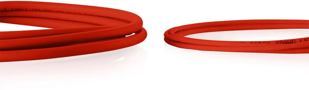 Digitus DK-1618-005S-R-10 Netwerkkabel Cat6 Rood 0,5m - 10 Stuks