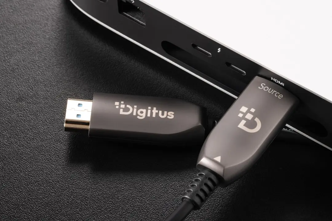 Digitus HDMI Kabel 100m Type A - Zwart - afbeelding 2 van 5
