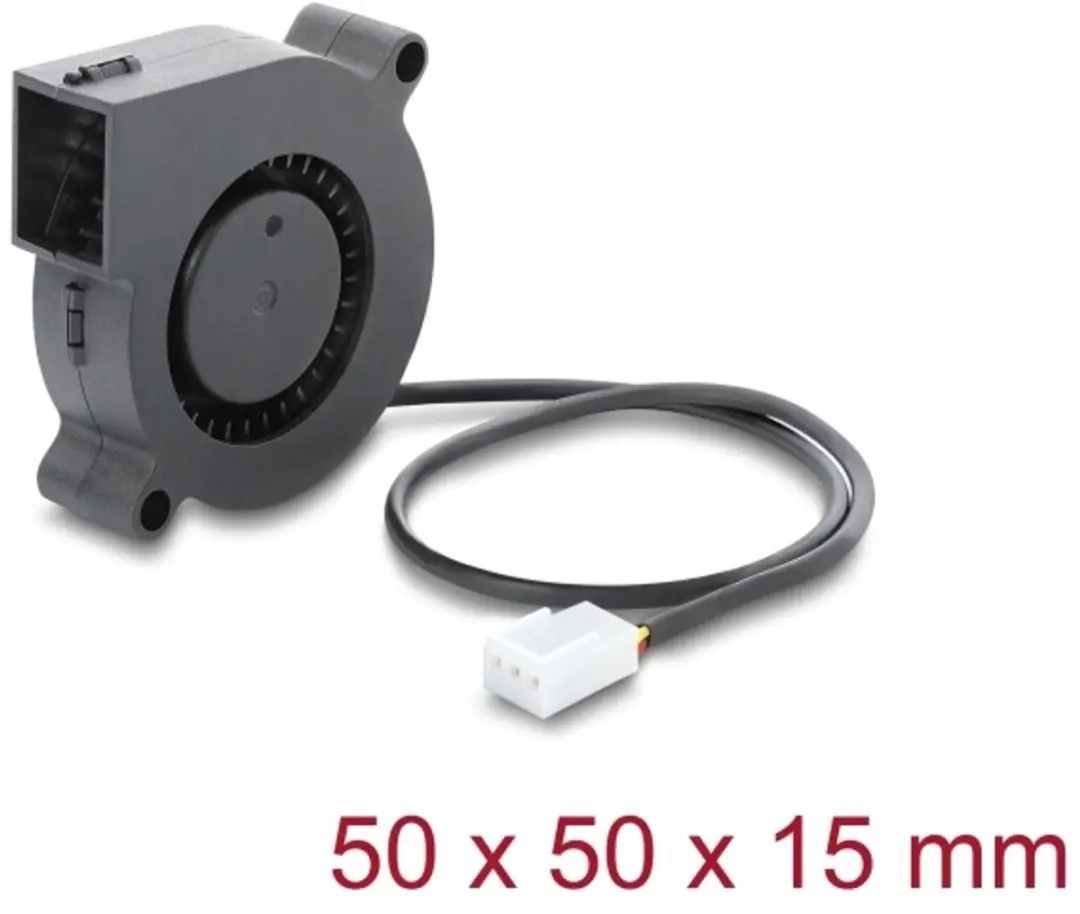 Delock Radial Fan 12V 50x50x15mm