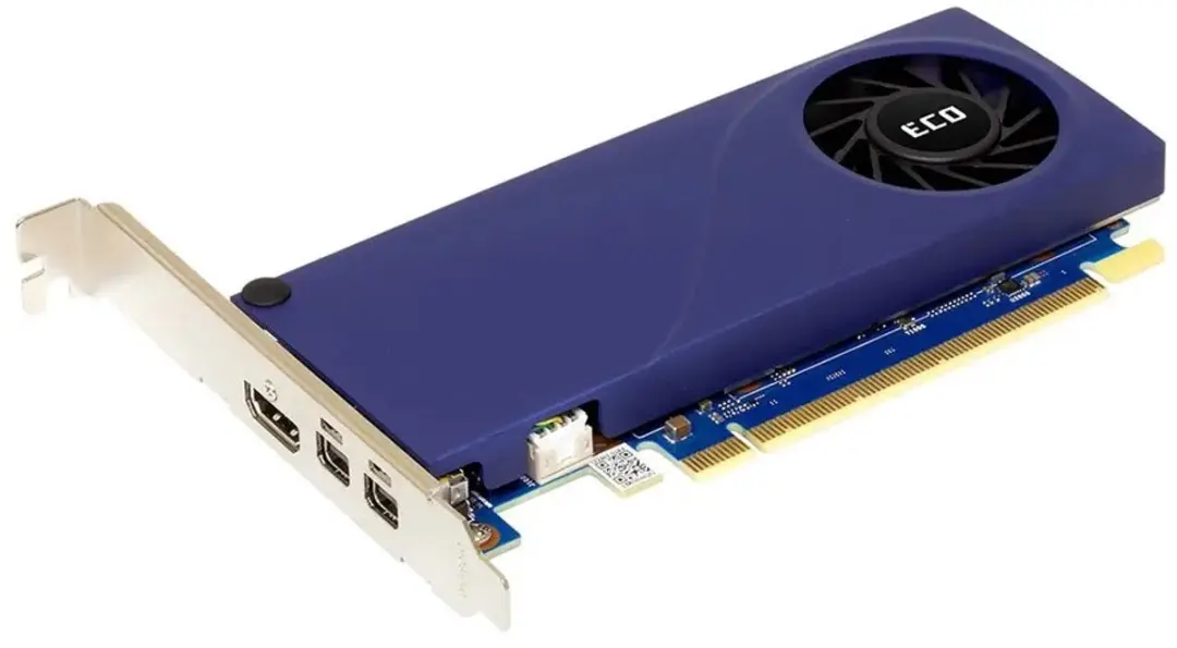 SPARKLE Intel Arc A310 ECO 1A1-S00401900G Grafische kaart - 4GB GDDR6 - Blauw/Zwart - afbeelding 2 van 6