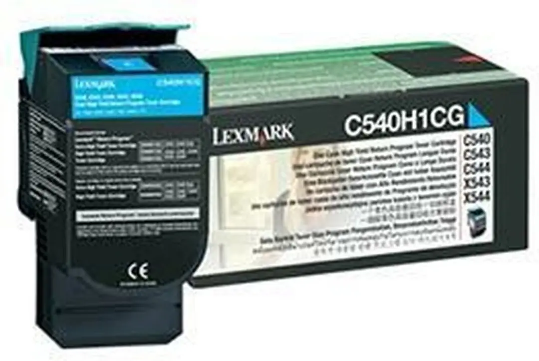 LEXMARK C540, C543, C544, X543, X544 tonercartridge cyaan high capacity 2.000 pa