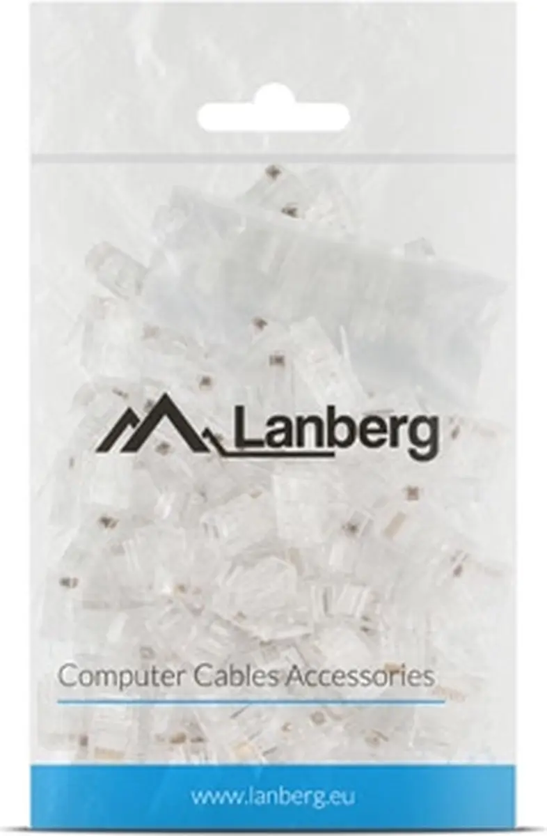 Lanberg PLU-6000 UTP Category 6 Kabel - 100 Stuks - afbeelding 3 van 4