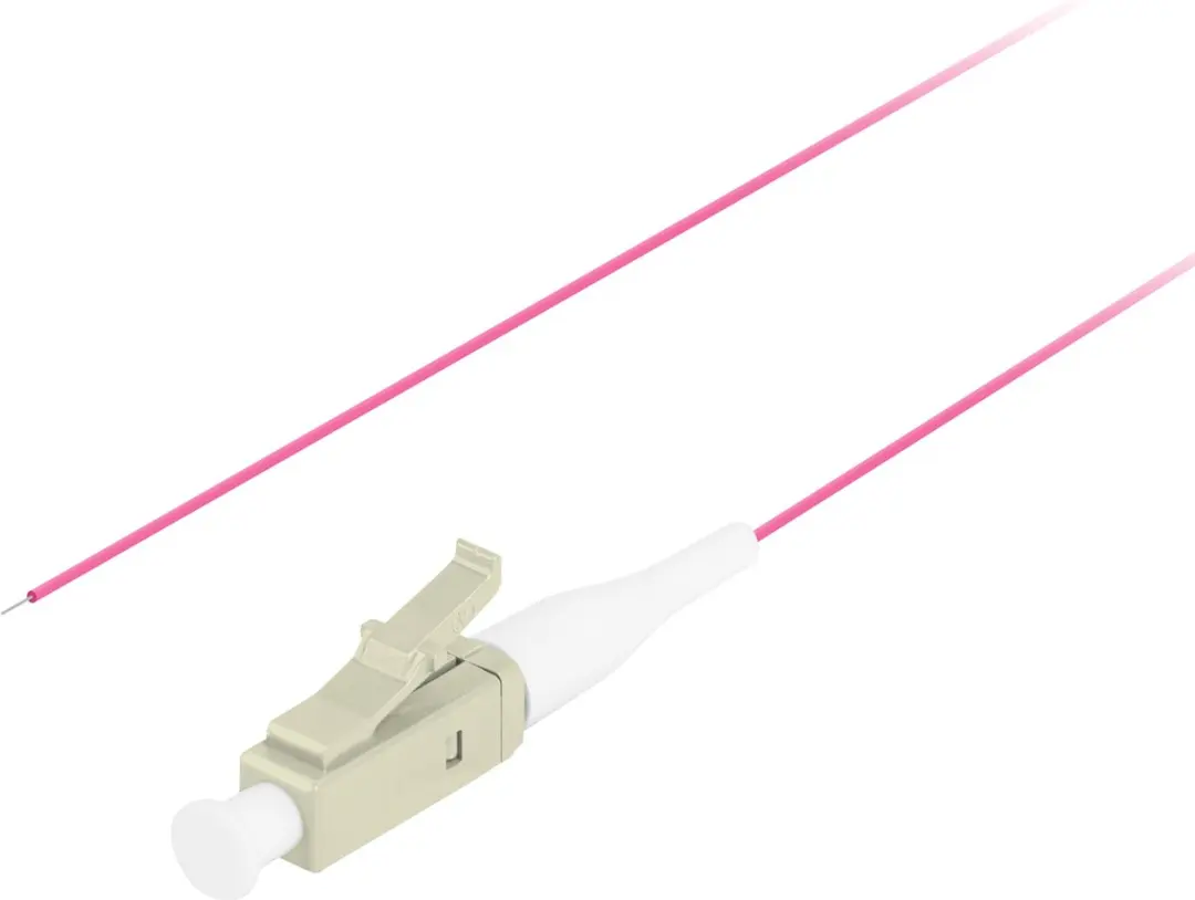 Lanberg Glasvezel Pigtail MM LC/UPC OM4 2m