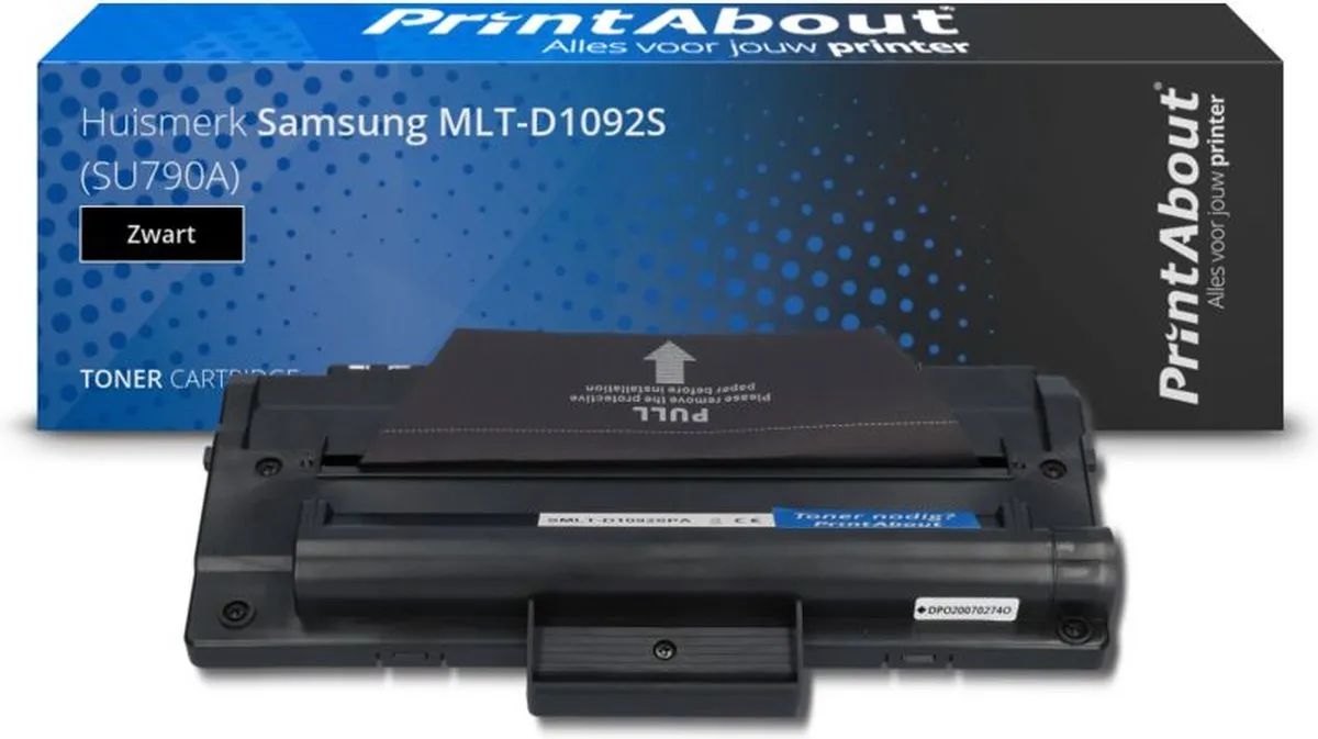 PrintAbout MLT-D1092S Toner Zwart - 2.400 pagina's