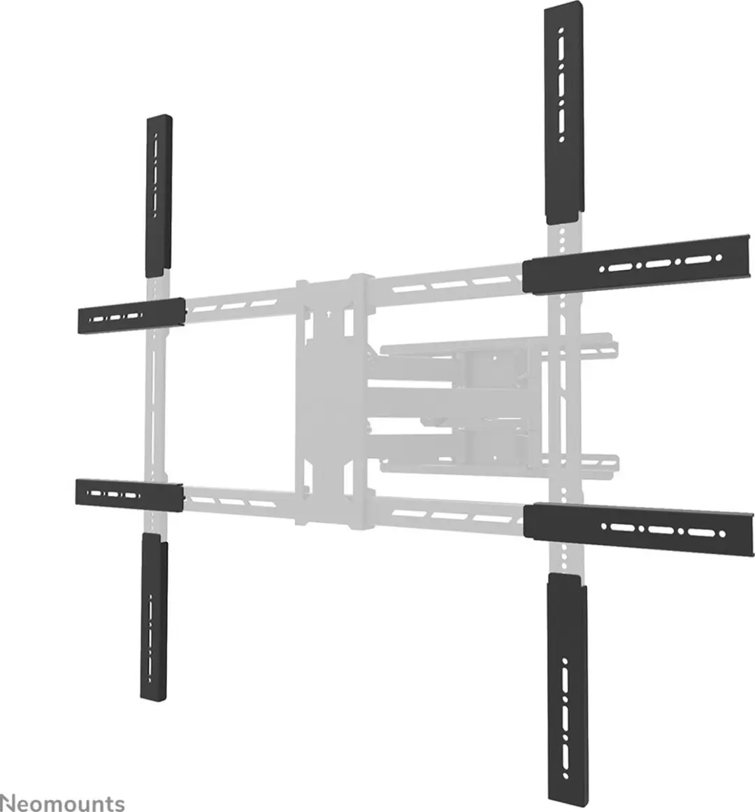 Neomounts AWLS-950BL1 VESA-uitbreidingskit 55-110" - Zwart - afbeelding 3 van 6