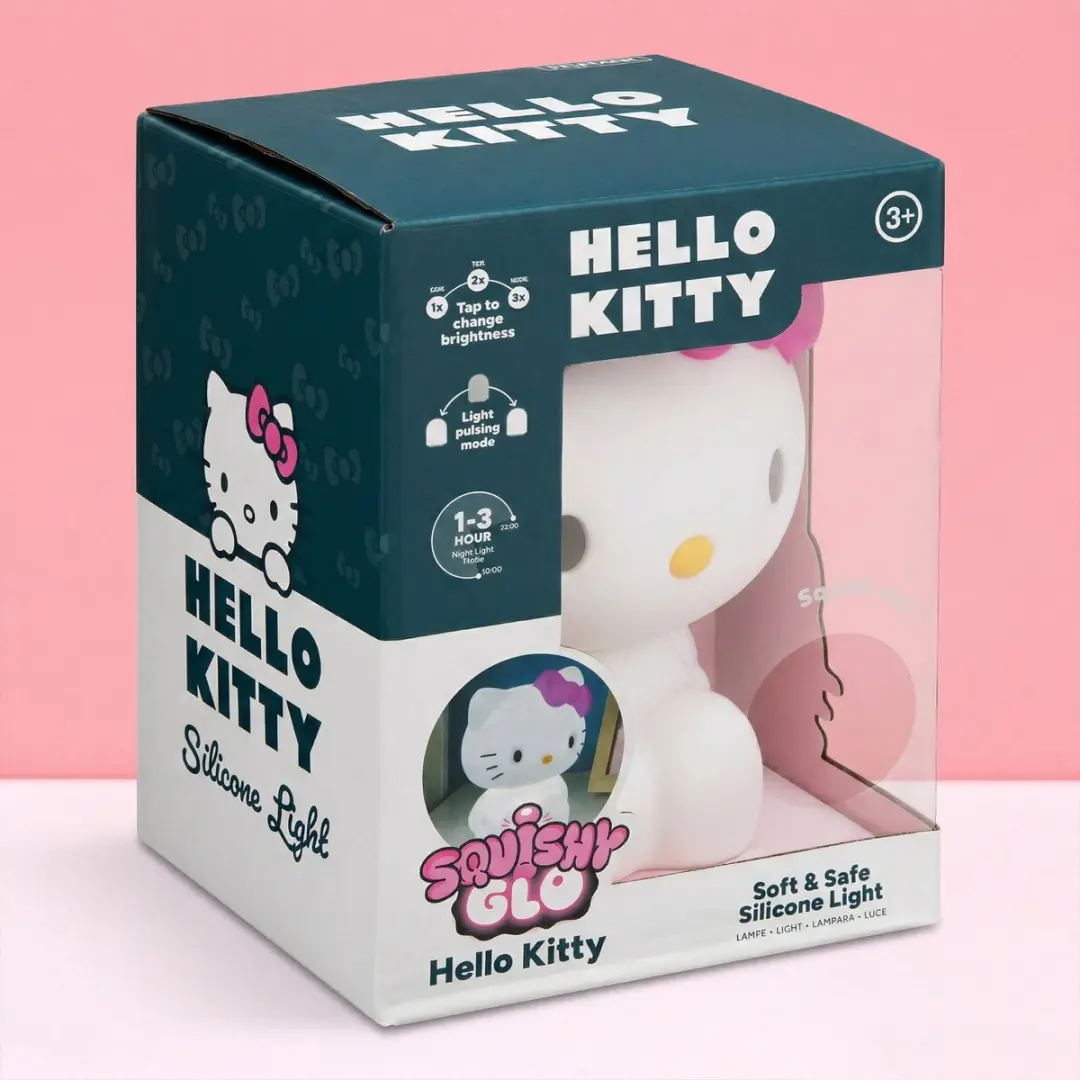 Paladone Hello Kitty SquishyGlo Nachtlampje - Oplaadbaar