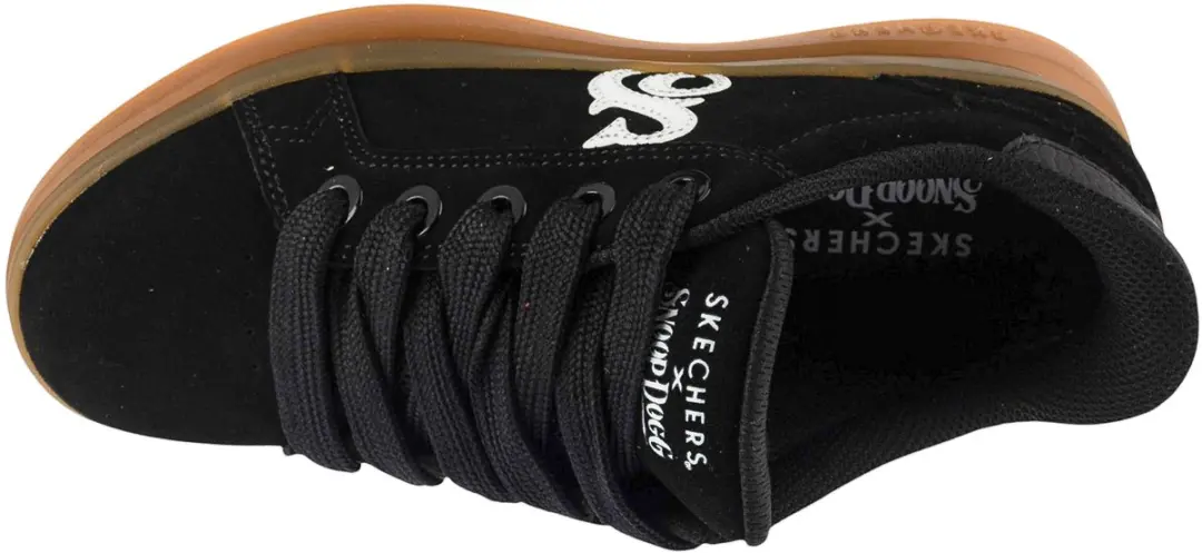 Skechers Slip-Ins Snoop Cupsole Sneaker 186100-BKW - Zwart - afbeelding 3 van 5